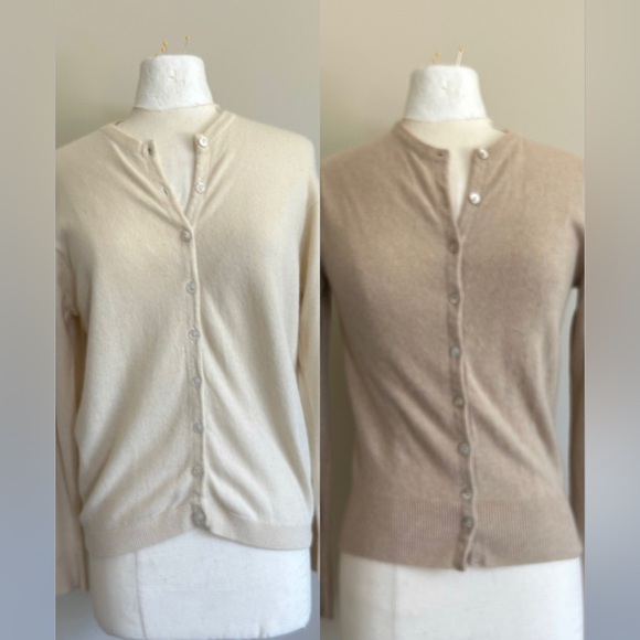 Vintage lot of FOUR cashmere cardigans - Picture 1 of 12